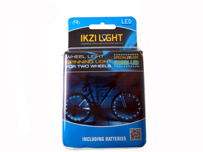 IKZI Lichtradleuchte Spinnleuchte 20 leds Grün product