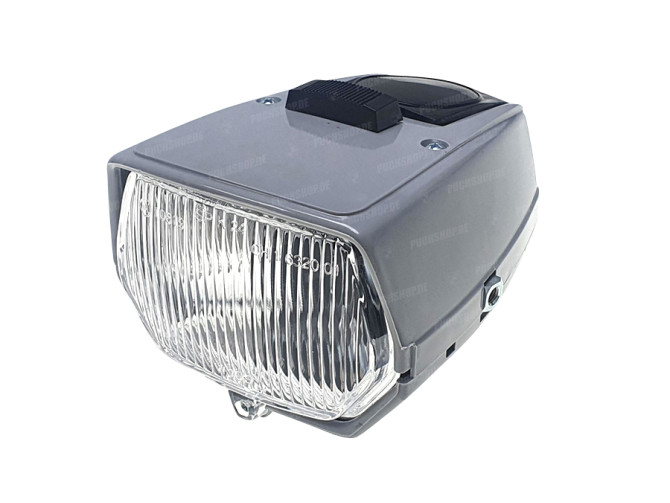 Headlight square grey with switch 1