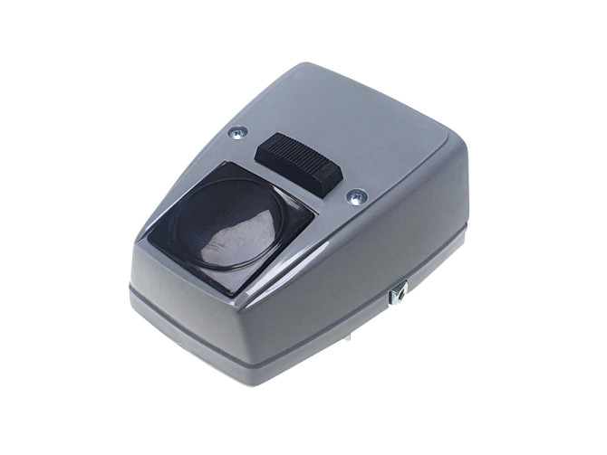 Headlight square 115mm grey with switch product