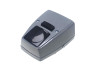 Headlight square 115mm grey with switch thumb extra