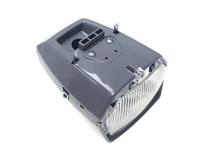 Headlight square 115mm grey with switch product