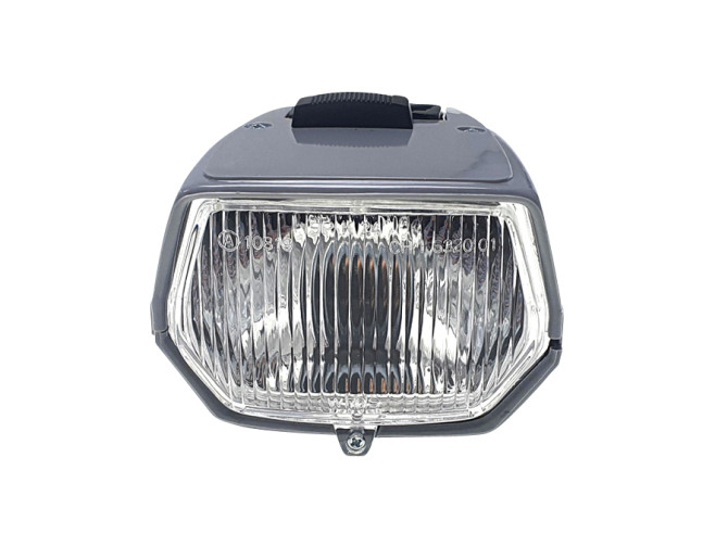 Headlight square 115mm grey with switch product