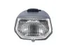 Headlight square 115mm grey with switch thumb extra