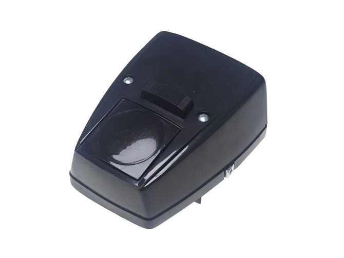 Headlight square 115mm black with switch product