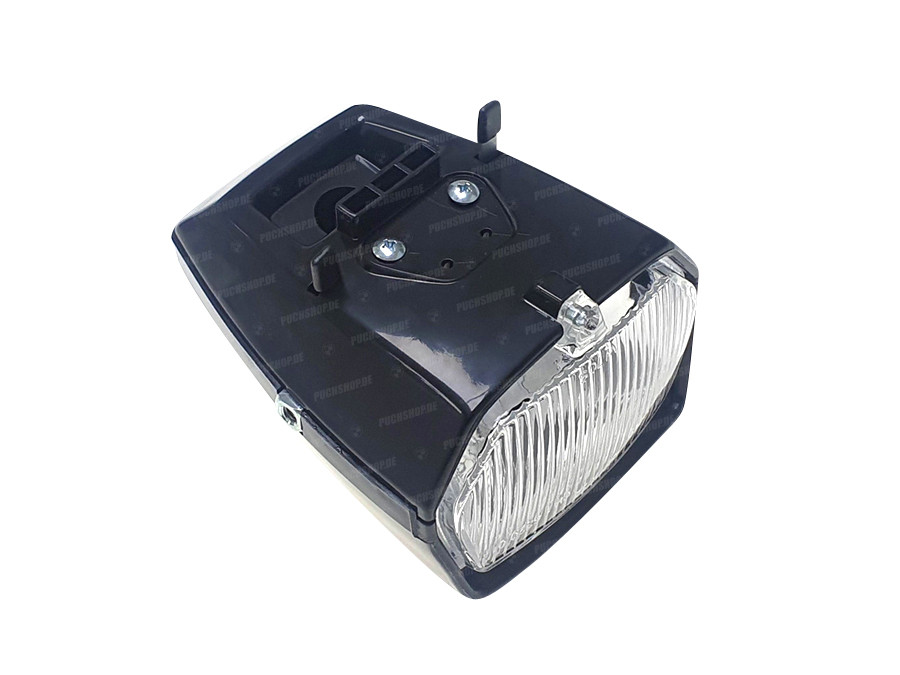 Headlight square black with switch product