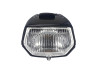 Headlight square 115mm black with switch thumb extra