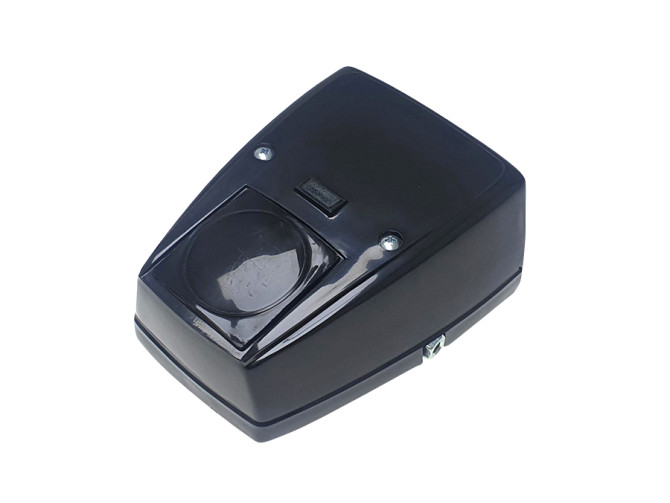 Headlight square 115mm black  product