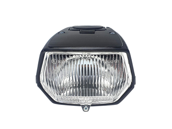 Headlight square 115mm black  product