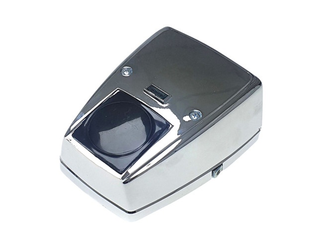 Headlight square 115mm chrome / black product