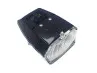 Headlight square 115mm chrome / black thumb extra