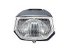 Headlight square 115mm chrome / black thumb extra