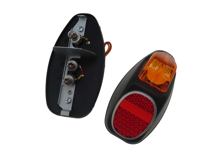 Rücklicht Puch Universal groß Model Ulo Schwarz 