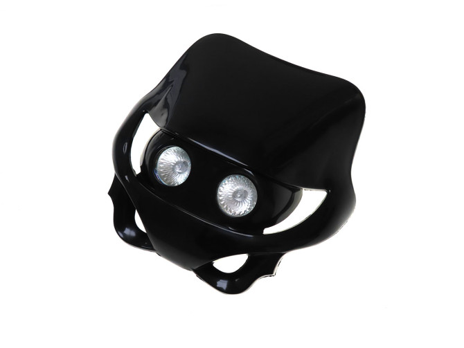 Headlight spoiler headlight streetfight cap black product