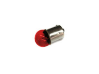 Lamp BA15 12V 10 watt rood