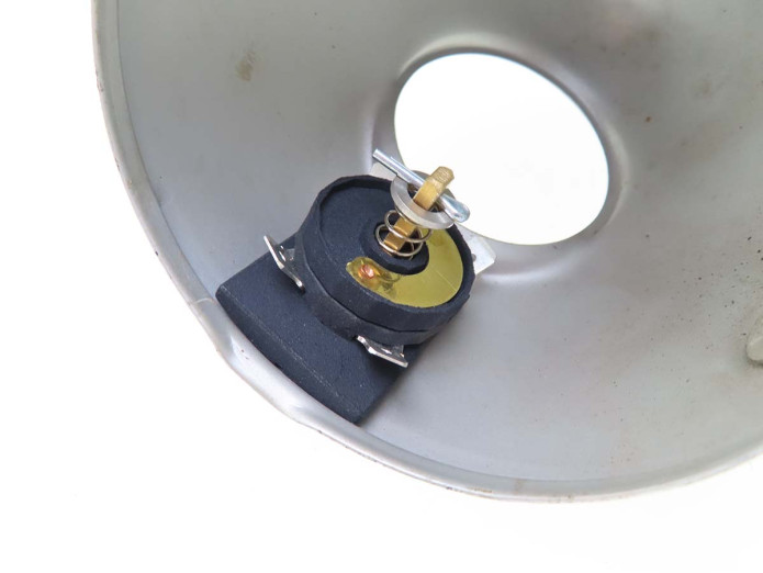Scheinwerfer Eierlampe 102mm Puch Maxi S / N Schalteinheit