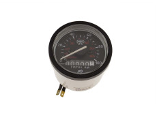 Speedometer kilometer 60mm 100 km/h Puch Z-One / Manet Korado black