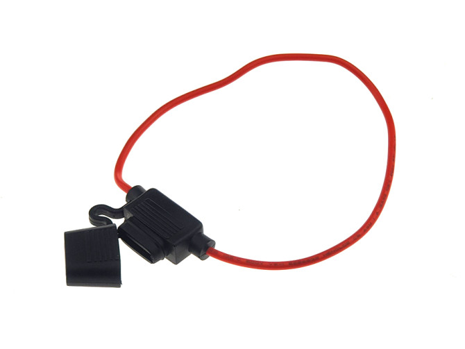 Fuse plug holder with electric cable wire universal product