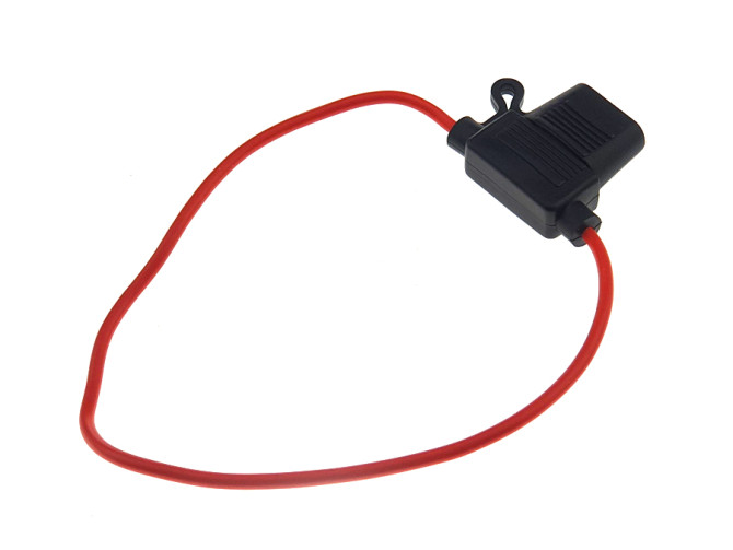 Fuse plug holder with electric cable wire universal product