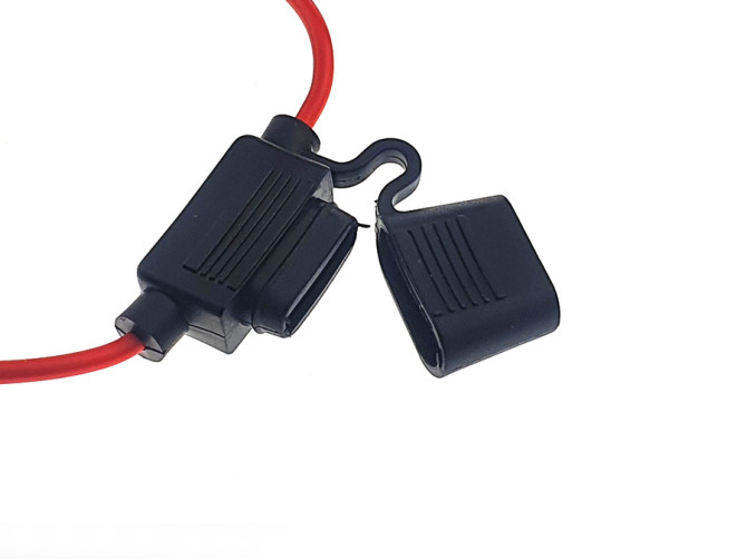 Fuse plug holder with electric cable wire universal product