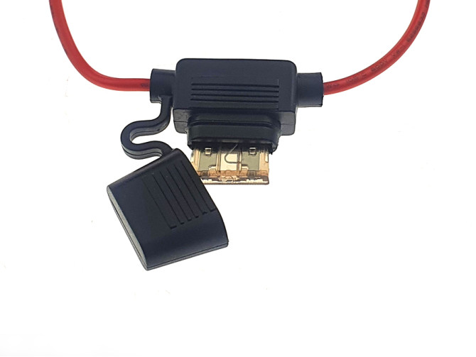 Fuse holder with electric cable wire universal product