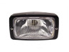 Headlight square 142mm GUIA black  thumb extra