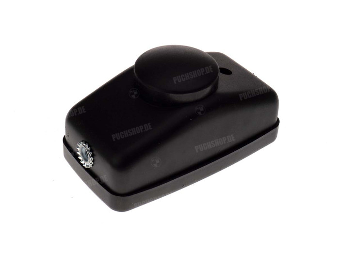Koplamp vierkant 142mm GUIA zwart 