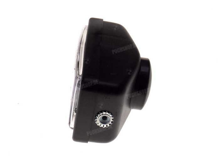 Koplamp vierkant 142mm GUIA zwart 