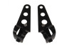 Headlight bracket 28mm set universal black custom thumb extra