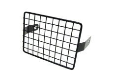 Headlight grill square 100x140mm black 