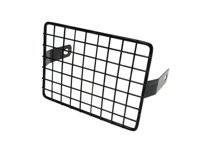 Headlight grill square 100x140mm black  main