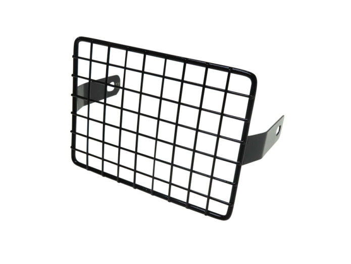 Lampengitter Quadrat 100x140mm Schwarz