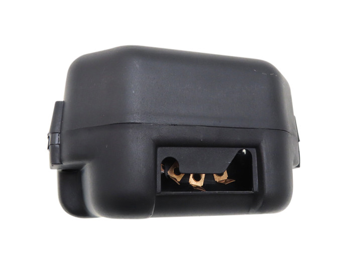 Koplamp vierkant 150mm zwart