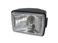 Scheinwerfer Eckig 150mm Schwarz Klär Glas A-Qualität