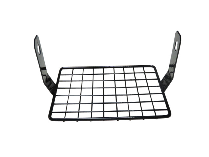Lampengitter Quadrat 100x140mm Schwarz