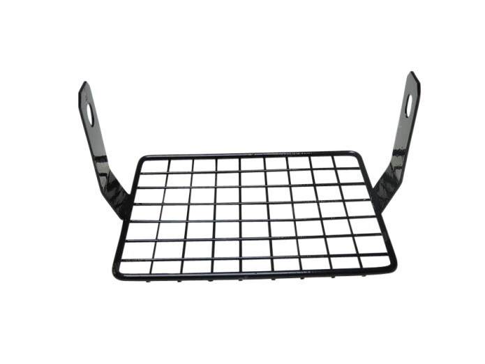 Lampengitter Quadrat 100x140mm Schwarz