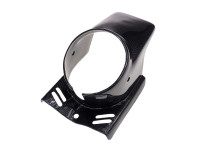 Koplampspoiler rond Puch Maxi / Macho Rider universeel carbon look 