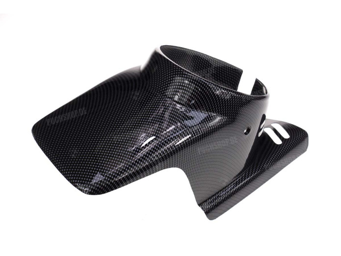 Scheinwerfer verkleidung Rund Puch Maxi / Macho Rider Universal Carbon-Look 