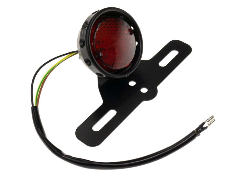 Verstelbare Motor Nummerplaat Houder Universele Verstelbare Motorfiets Kentekenplaat Beugel Achterlicht Vaste Opvouwbare Nummerplaat Frame Houder Licht Mount Motor