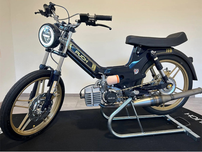 Buddyseat Puch Maxi Race zwart product