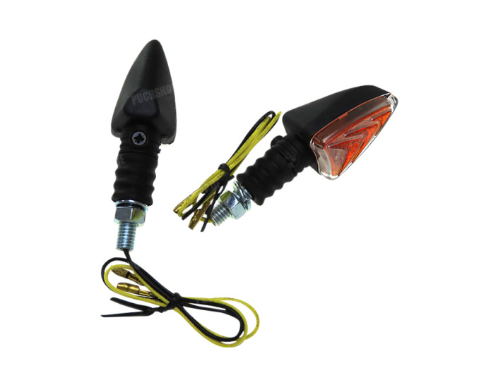 Fahrtrichtungsanzeiger Universal LED Modell Pfeil Schwarz Satz