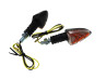 Knipperlicht universeel LED model pijl zwart set thumb extra