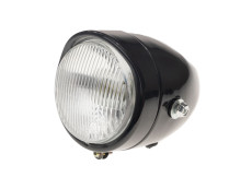 Koplamp ei-model 102mm Puch Maxi S / N zij montage glans zwart