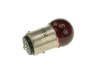 Lamp BAY15d 12V 18 / 5W Trifa smal glas rood Lamp BAY15d 12V 18 / 5W Trifa smal glas rood