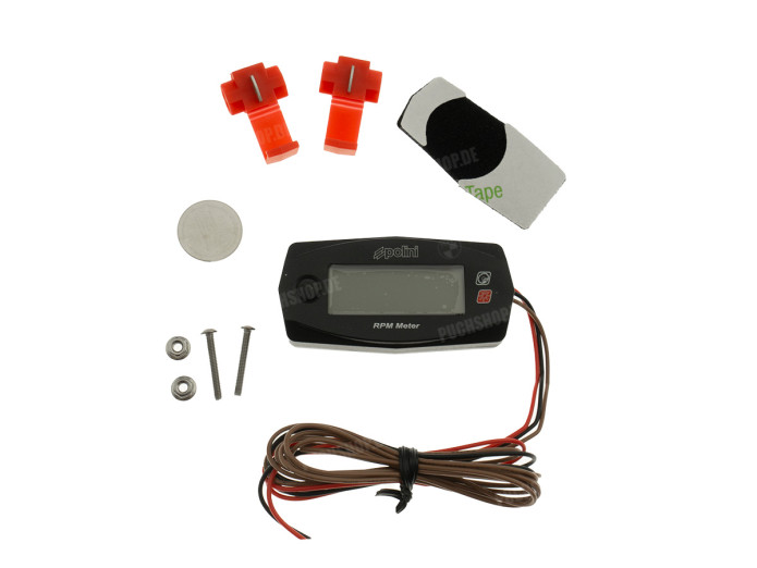 Tachometer universal Polini 12V 15.000