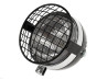 Scheinwerfer Rund 130mm Maxi Schwarz mit Chrom GUIA mit Gitter thumb extra