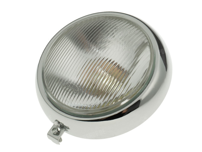 Koplamp rond inbouw 120mm Puch Monza main