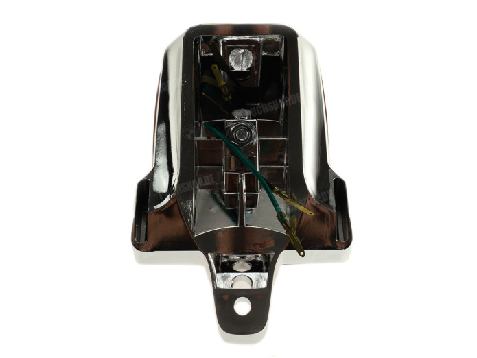 Taillight Puch Maxi / Pearly style big model with brake light chrome