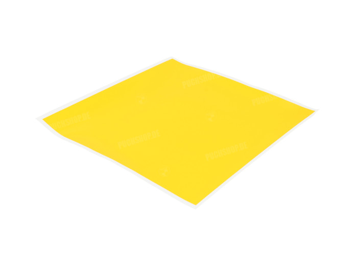 Headlight film / sticker yellow transparent universal 250 x 250 mm