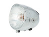 Scheinwerfer Eierlampe 102mm Komplett Chrome Nachbau thumb extra