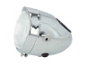 Puch Beleuchtung Scheinwerfer Eierlampe Nachbau Chrom seite Befestigung Scheinwerfer Eierlampe 102mm Komplett Chrome Nachbau